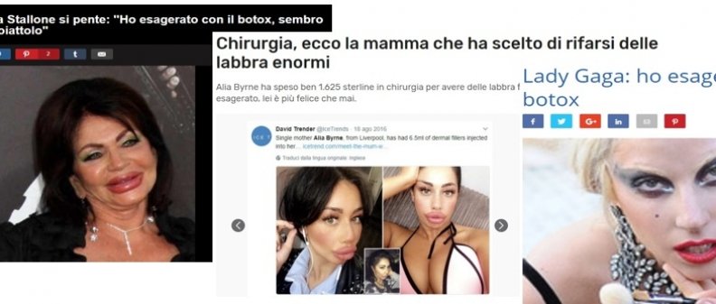 MEDICINA ESTETICA: QUANDO L’INFORMAZIONE SBAGLIATA SEMINA TERRORE INGIUSTIFICATO!!!